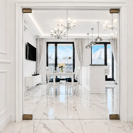 White Marble Palace 2xparking Wifi Ac Fireplace Balcony Terrace Security Vistula River Wawel Castle Old Town Cracóvia