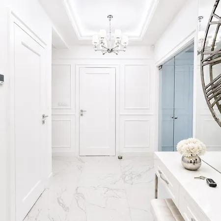 White Marble Palace 2xparking Wifi Ac Fireplace Balcony Terrace Security Vistula River Wawel Castle Old Town